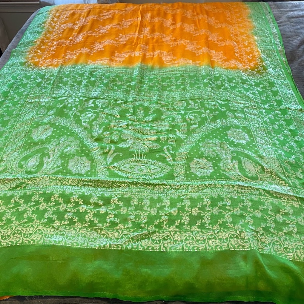Orange Saree